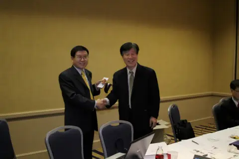 14대와 15대 집행부 인수인계 (2010년 9월 25일)